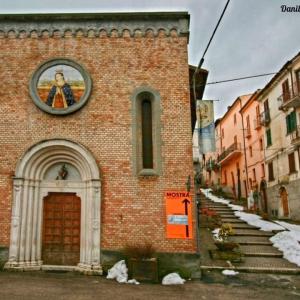 chiesa di San Rocco a Castelli nella Valle Siciliana del Gran Sasso a Teramo in Abruzzo