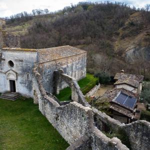 San Giovanni ad insulam visto dall'alto