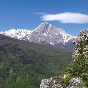 Ruderi del Castello di Pagliara uno dei luoghi incantati a Teramo in Abruzzo