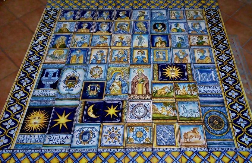 mosaico Arte Ceramica De Rosa Isola del Gran Sasso D'Italia in Abruzzo