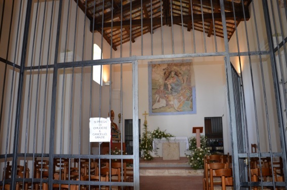 chiesa di San Donato a Castelli di Teramo in  Abruzzo del Gran Sasso D'Italia