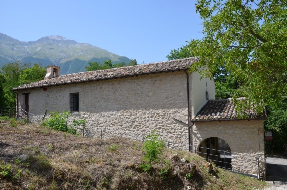 chiesa di San Donato a Castelli di Teramo in  Abruzzo del Gran Sasso D'Italia