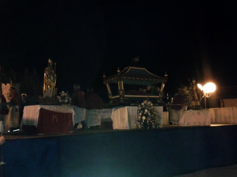 Santa Colomba Pretara Piane Del Fiume nella Valle del Gran Sasso a Teramo in Abruzzo