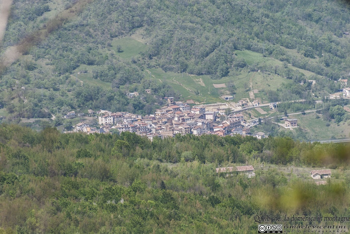 Santa Colomba Pretara Piane Del Fiume nella Valle del Gran Sasso a Teramo in Abruzzo