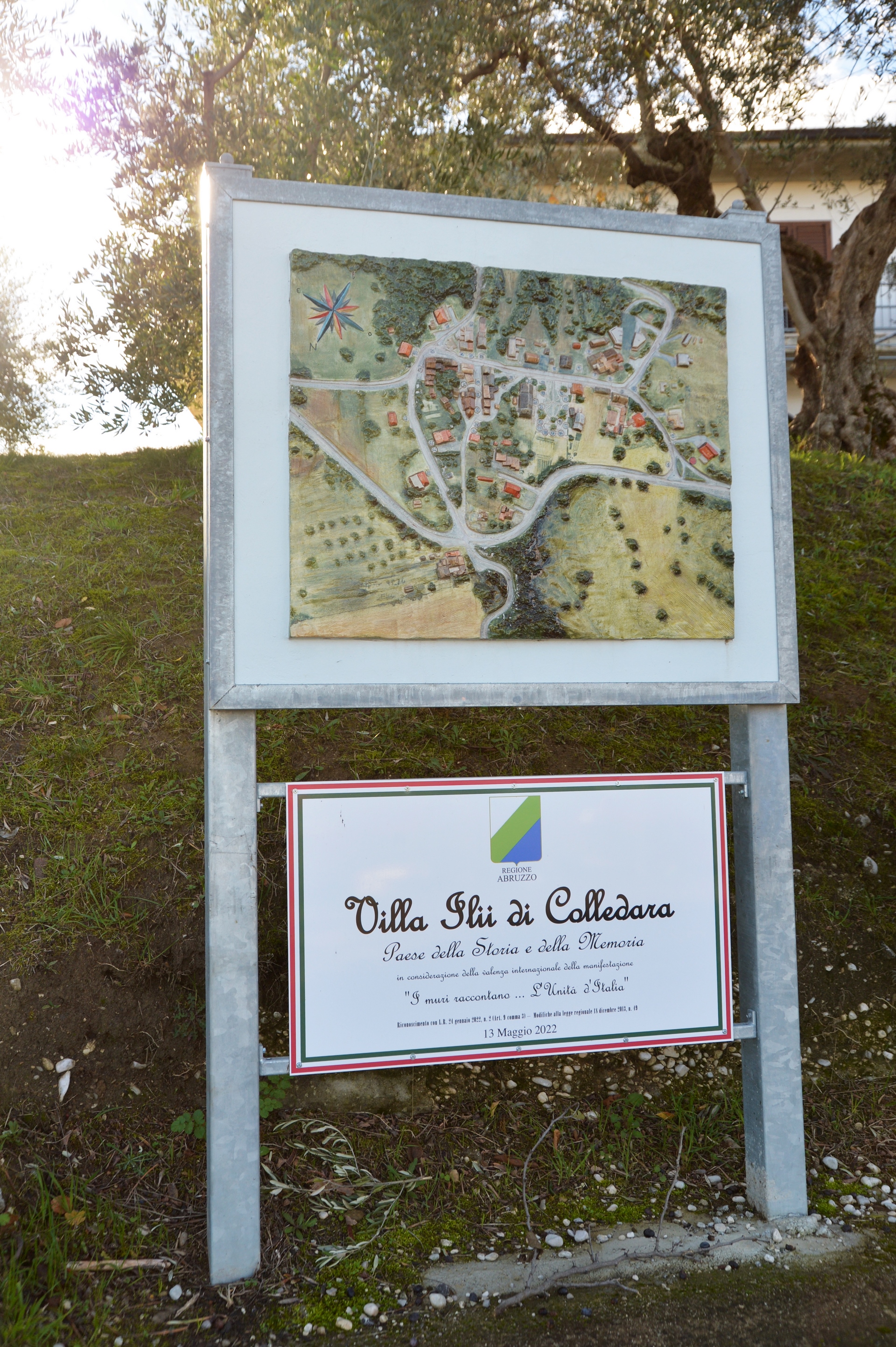 caetello Villa Ilii nella Valle del Gran Sasso a Teramo in Abruzzo