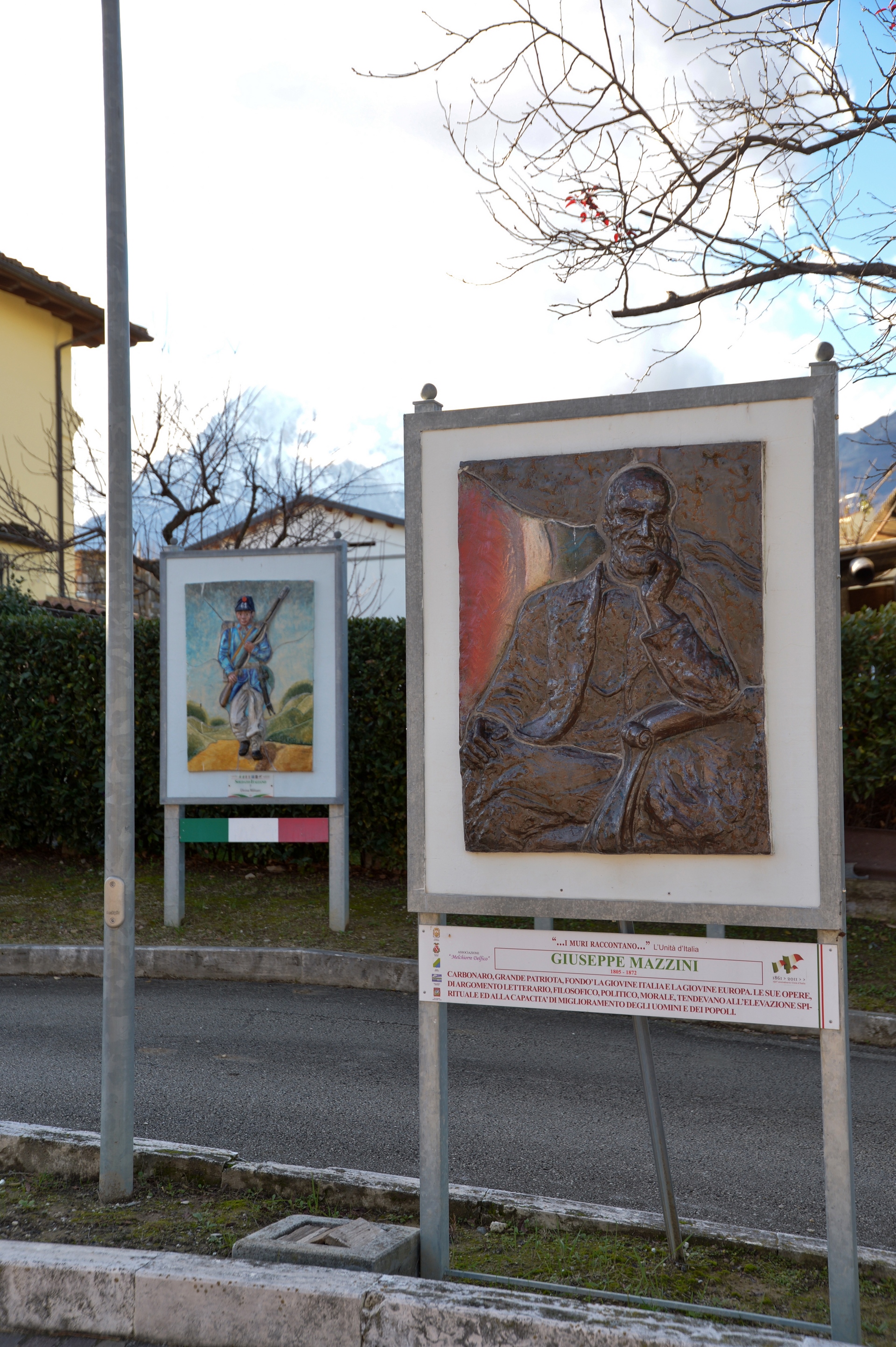 qadro ceramica Villa Ilii nella Valle del Gran Sasso a Teramo in Abruzzo
