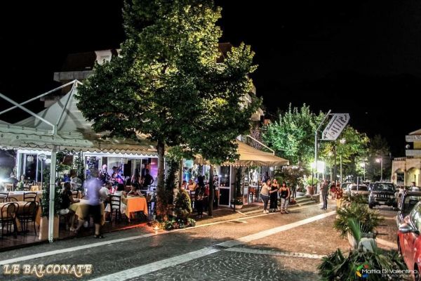 esterno ristorante Le Balconate a Isola Del Gran Sasso a Teramo in Abruzzo