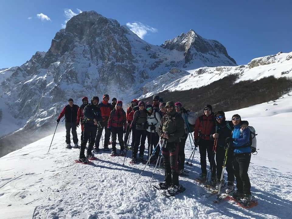 Ciaspolate sul Gran Sasso D'Italia