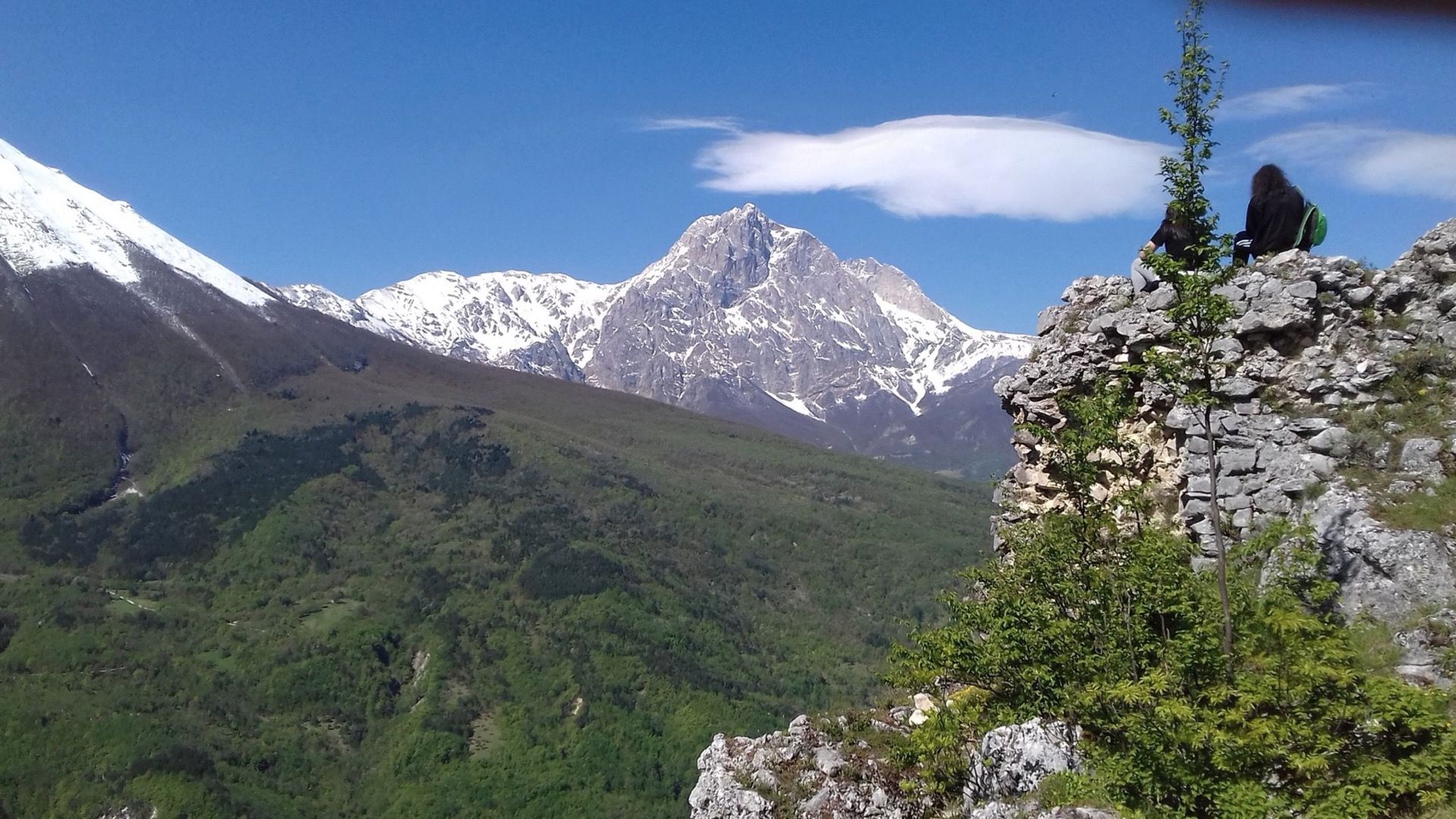 Ruderi del Castello di Pagliara uno dei luoghi incantati a Teramo in Abruzzo