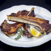 agnello ristorante Pina a Isola del Gran Sasso a Teramo in Abruzzo