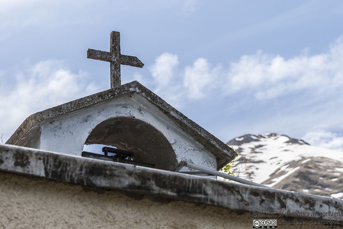 Santa Colomba Pretara Piane Del Fiume nella Valle del Gran Sasso a Teramo in Abruzzo