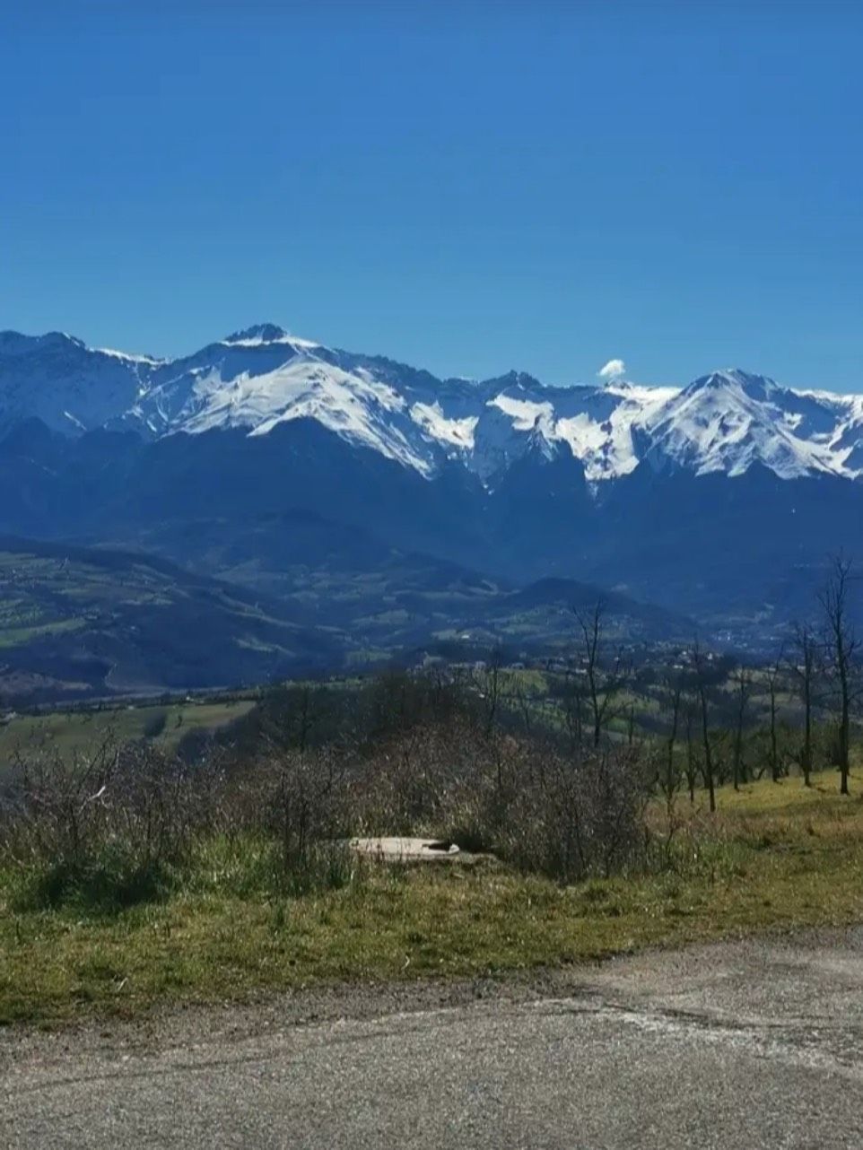 Valle Del Gran Sasso Percorso Cammino Dei Santi Foto 1