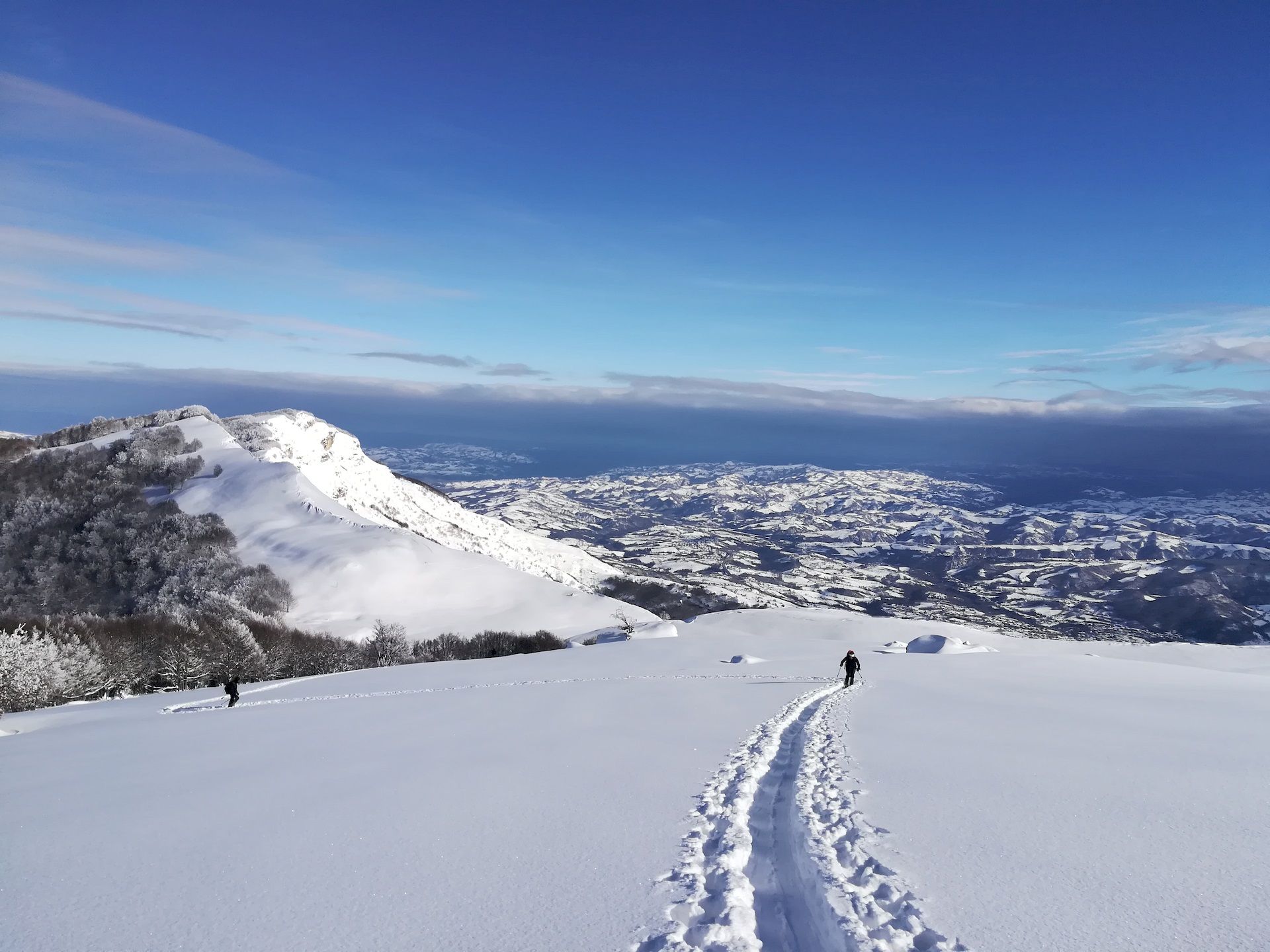 Ciaspolate sul Gran Sasso D'Italia