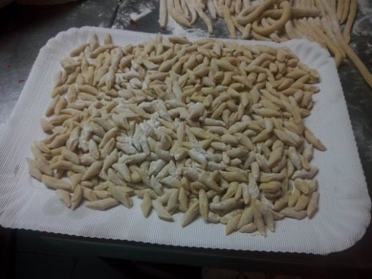 gnocchi agriturismo Gran Sasso sul Lago di Corazzano Castel Castagna di Teramo