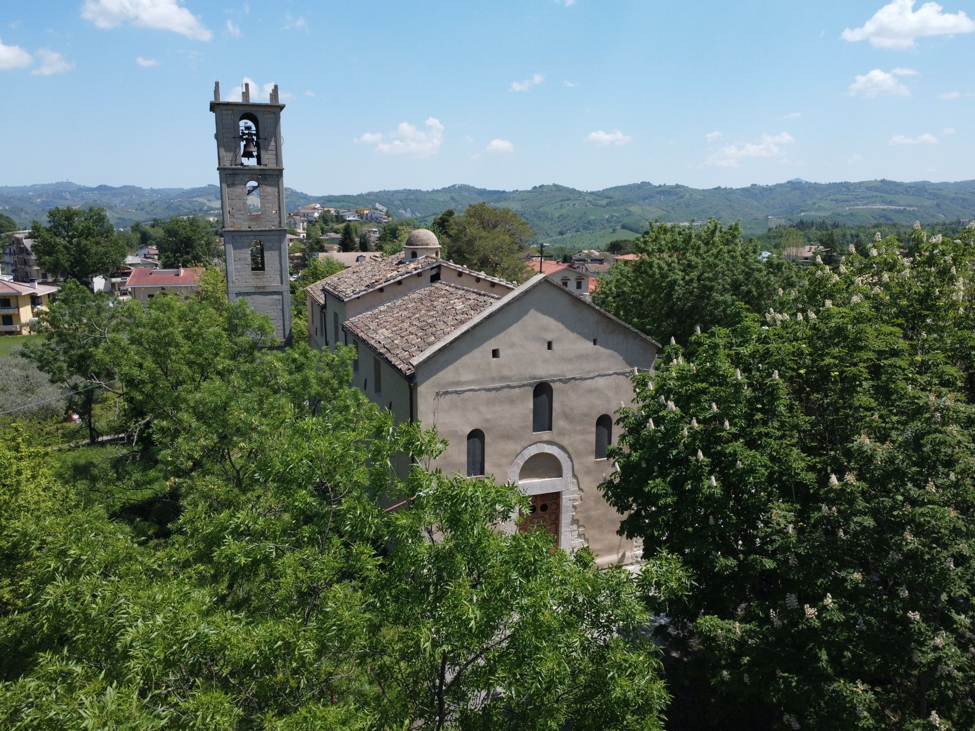 Chiesa di San Paolo a Colledara in provincia di Teramo nella Valle Siciliana in Abruzzo