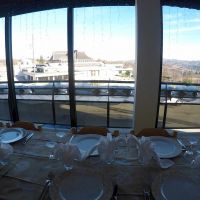 sala vista San Gabriele ristorante Pina a Isola del Gran Sasso a Teramo in Abruzzo