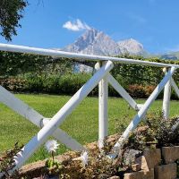 steccato giardino ristorante Pina a Isola del Gran Sasso a Teramo in Abruzzo