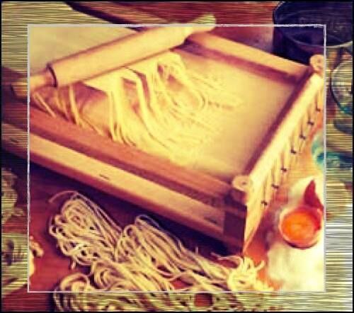 maccheroni alla Chitarra, piatto tipico teramano