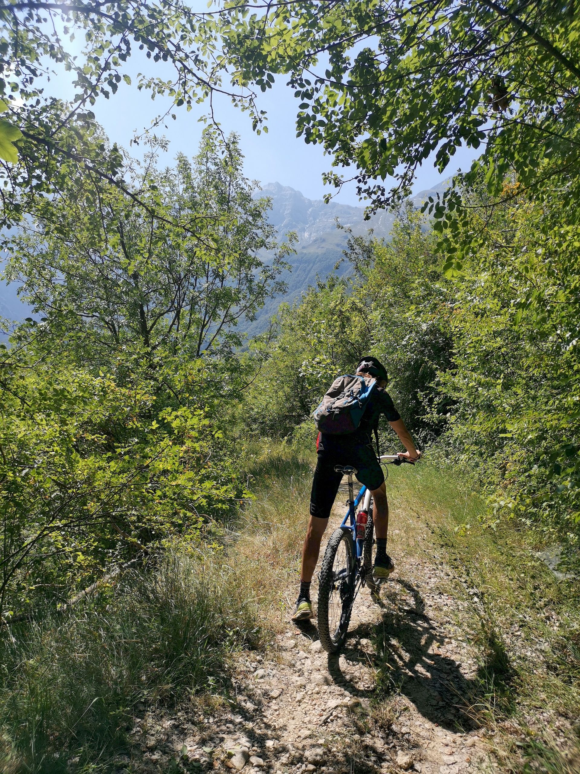 escursioni mountain bike estive nel Gran Sasso d'Italia